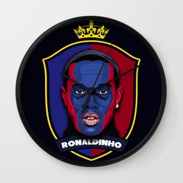 Ronaldinho Wall Clock