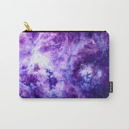 Purple Lavender Gold Tarantula Nebula Carry-All Pouch