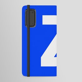 Letter Z (White & Blue) Android Wallet Case