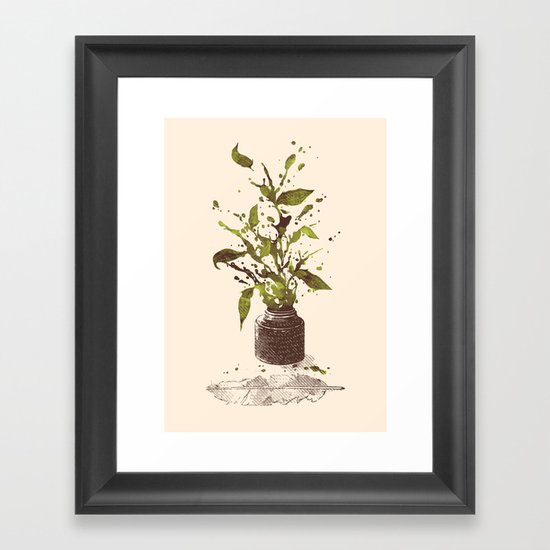 A Writer's Ink Framed Art Print