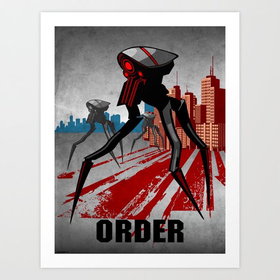 Tripod Art Print