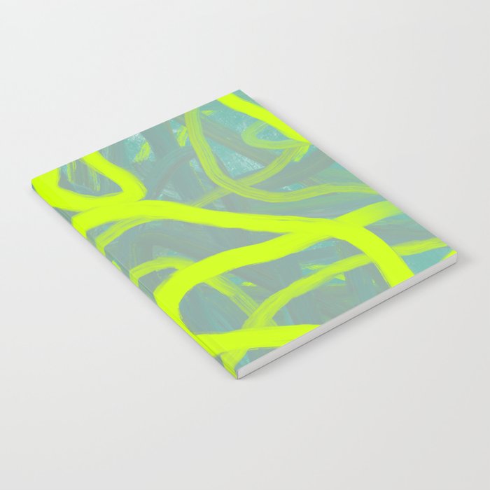 Abstract expressionist Art. Abstract Painting 14. Notebook