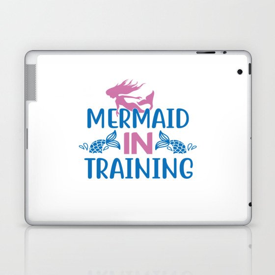 Mermaid In Training Laptop & iPad Skin