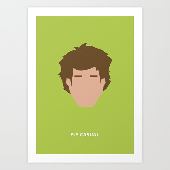 Star Wars Minimalism - Han Solo Art Print