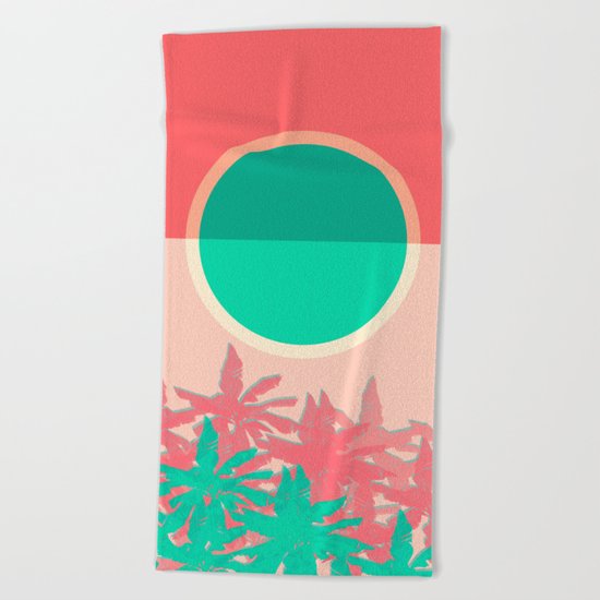 Summer Time 5 Beach Towel