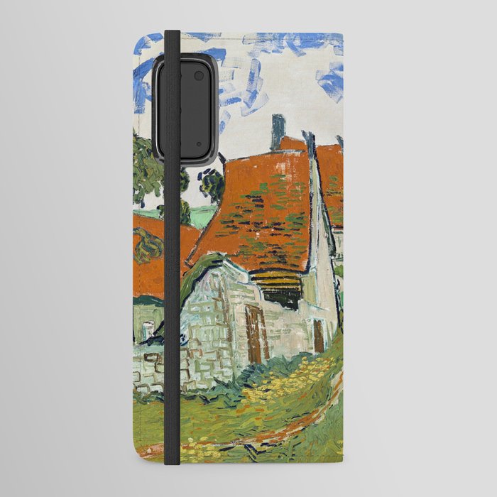 Street in Auvers-sur-Oise Android Wallet Case