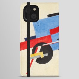 Proposal for a PROUN Street Celebration, 1923 by El Lissitzky iPhone Wallet Case