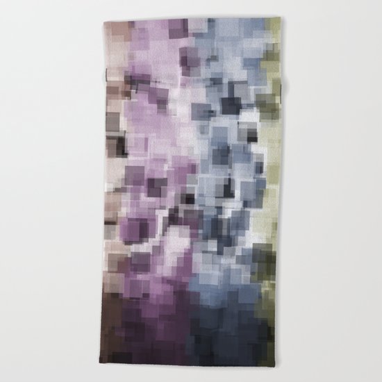 SQUARE PATTERN #2 Beach Towel