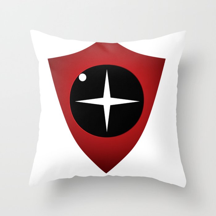 Red Sight Throw Pillow