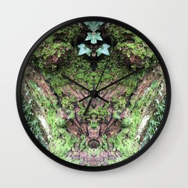 Ivy In the Woods Wall Clock | Branch, Forest, Photo, Countryside, Woods, Digital Manipulation, Runk, Tree, Ivey, Country 
