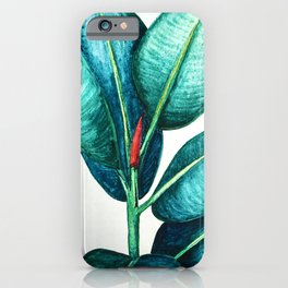 Rubber Tree iPhone Case