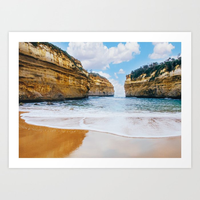 Great Ocean Road Australia Fine Art Print Travel Photography Wall Art Art Print By Sidecarphoto Society6