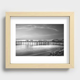The Pier Recessed Framed Print