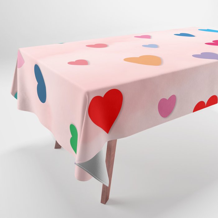 Hearts Tablecloth