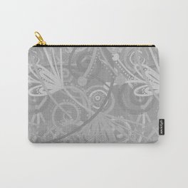Flores grises glojag Carry-All Pouch