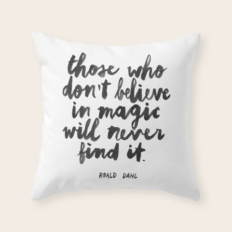 magic fill throw pillow
