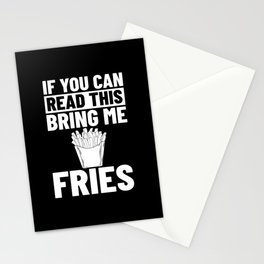 French Fries Fryer Cutter Recipe Oven Stationery Card