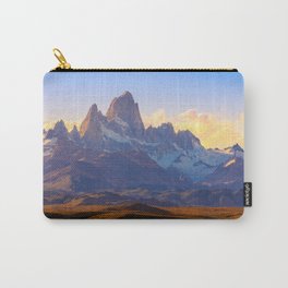 Monte Fitz Roy Argentina Travel Photo Carry-All Pouch