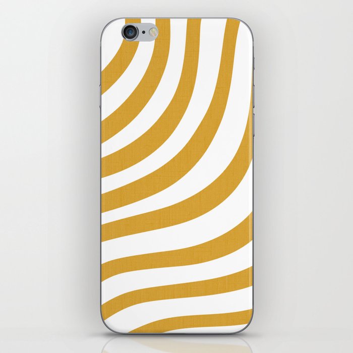 Golden Stripes iPhone Skin
