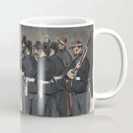 The Execution of Emperor Maximilian (1867) painting by Edouard Manet Coffee Mug | French, Art, Manet, Painting, Impressionism, Realism, France, Artwork, Romantic, Romanticism 