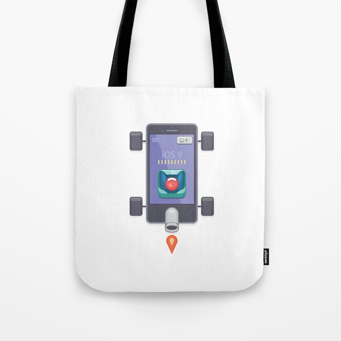 Creative Drive - "UI Designer Car" Tote Bag