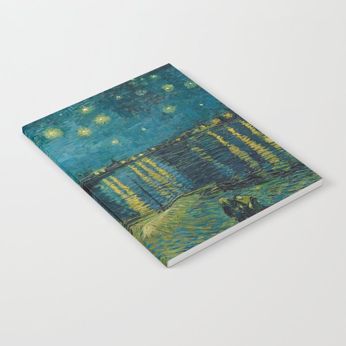 Starry Night, 1888 by Vincent van Gogh Notebook