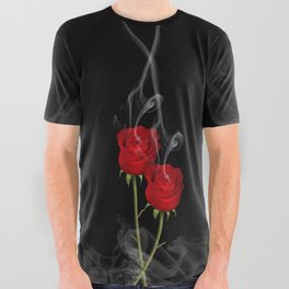 Red Rose - the flame is over All Over Graphic Tee