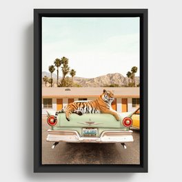 Tiger Motel Framed Canvas