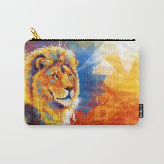 Majesty - Lion portrait Carry-All Pouch