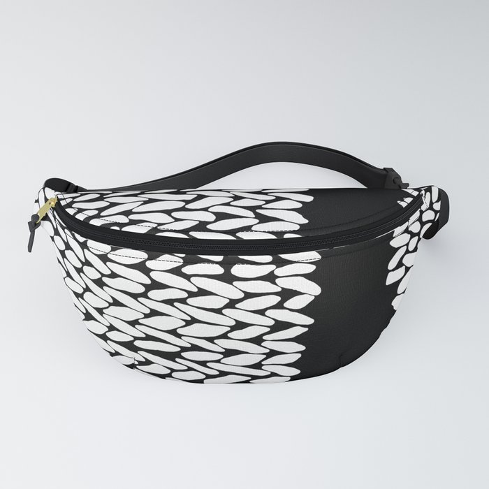 Missing Knit On Side Fanny Pack