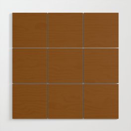 Milk Chocolate Brown Wood Wall Art