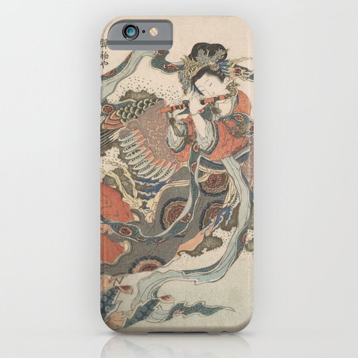 Mystical Bird (Karyōbinga) - Hokusai iPhone Case