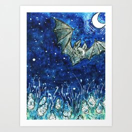 Night Flight Art Print