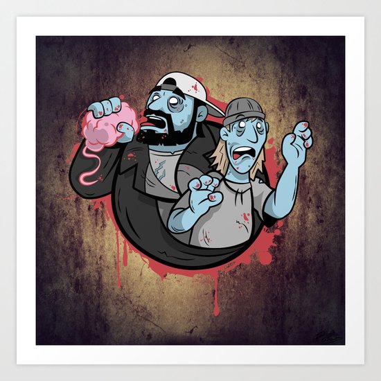 Bong of the Dead Art Print