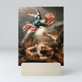 The Fall of the Rebel Angels - Sebastiano Ricci  Mini Art Print