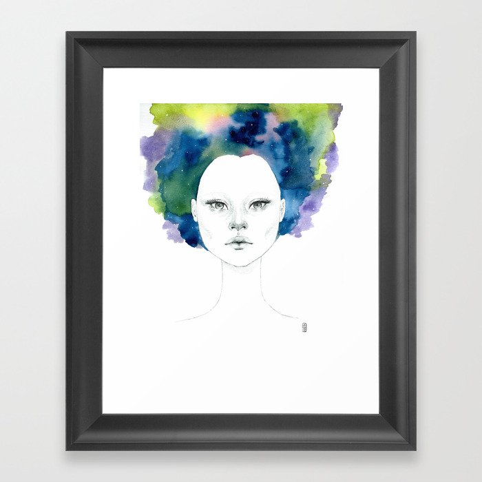Nebulosa Framed Art Print