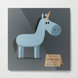 Unicorn Metal Print