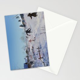 very severe winter... Stationery Cards