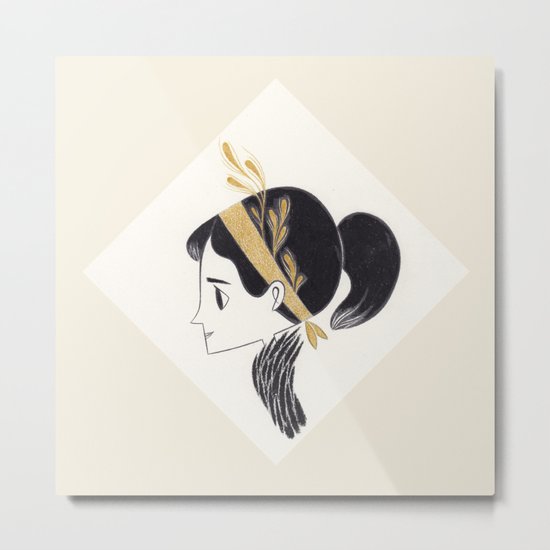 becky Metal Print