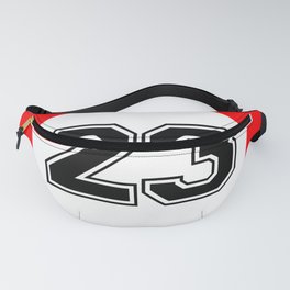 LUCKY NUMBER TWENTY THREE SPORT VINTAGE COLLEGE STYLE Fanny Pack
