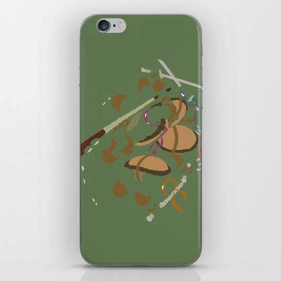 Teenage Mutant Ninja Turtles - Leo Don Raph Mike iPhone & iPod Skin