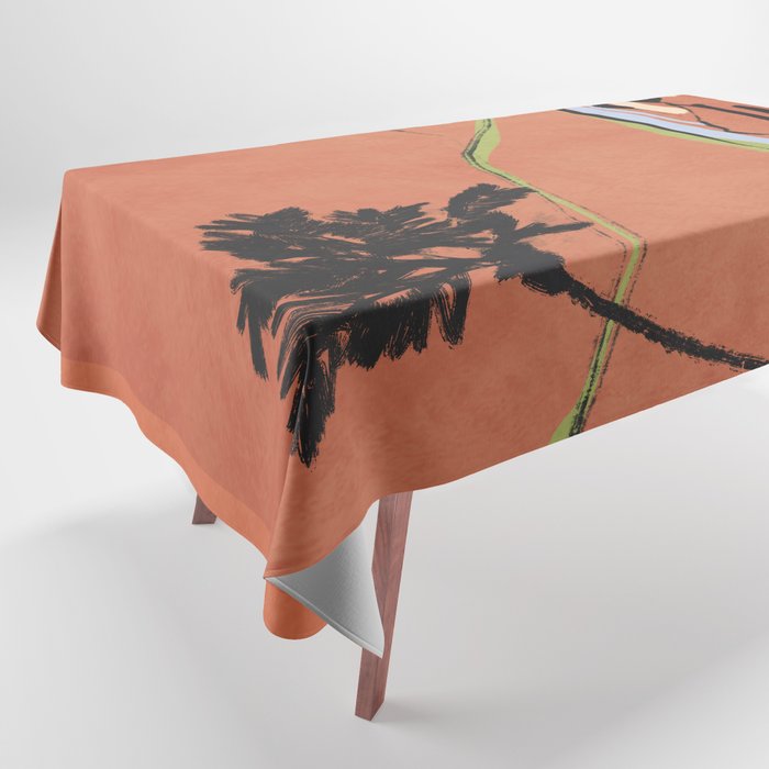 Landscape sketch art 14 Tablecloth