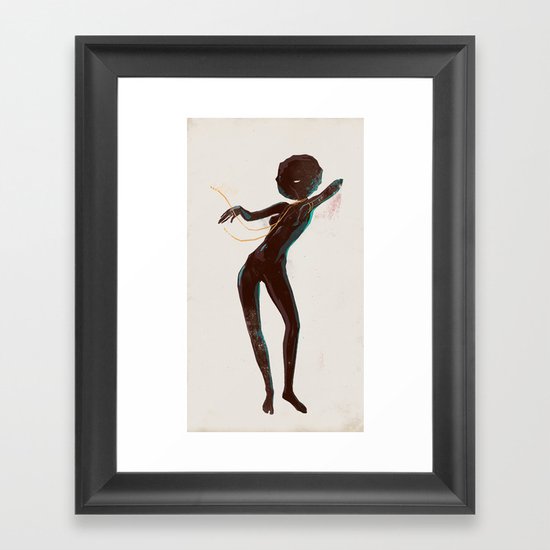 Super Bad Framed Art Print