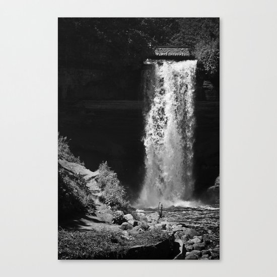 the artifice of control Canvas Print