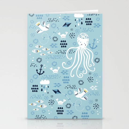 Sea Breeze Stationery Cards