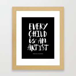 Children Quote Framed Art Prints For Any Decor Style Society6