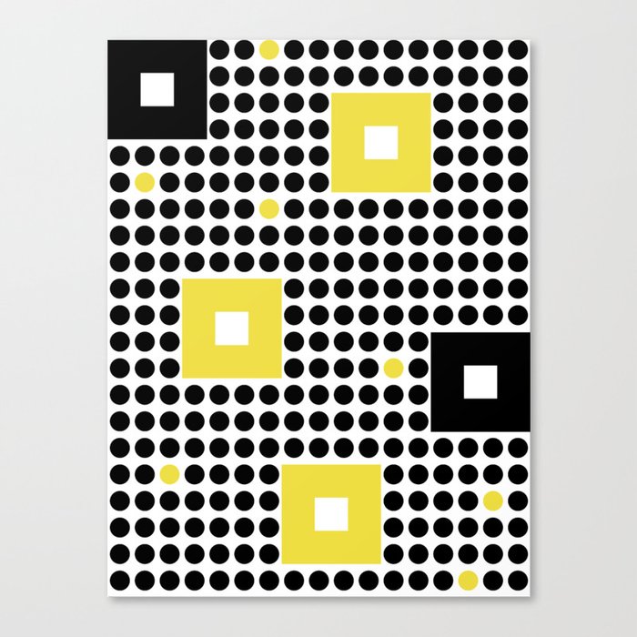 60s MOD Geometric Canvas Print