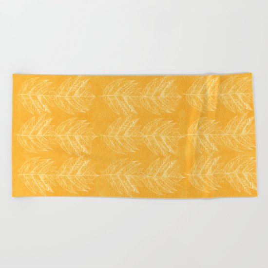 leaf 2 Beach Towel
