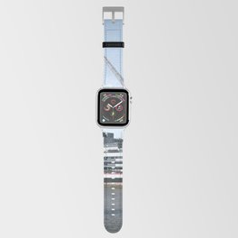 Argentina Photography - The Woman Bridge Going Through Buenos Aires Apple Watch Band