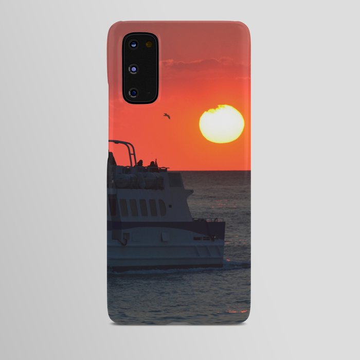 Sunset Sailing Photo Android Case
